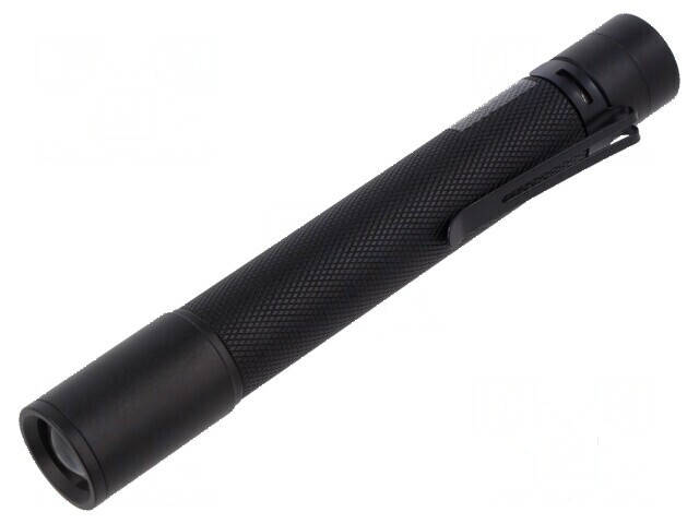 Lanternă LED 120lm IPX4 cu zoom, 4 ore autonomie