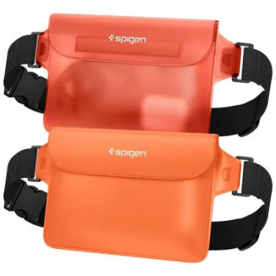 Geanta Waterproof pentru Accesorii (set 2) Spigen (A620) Sunset Orange foto