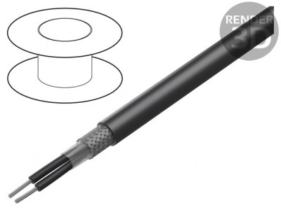 Cablu electric multifilar negru 3x0,75mm&amp;sup2; foto
