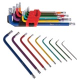 Set chei torx colorate T10-T50, 9 bucati, Geko G01709