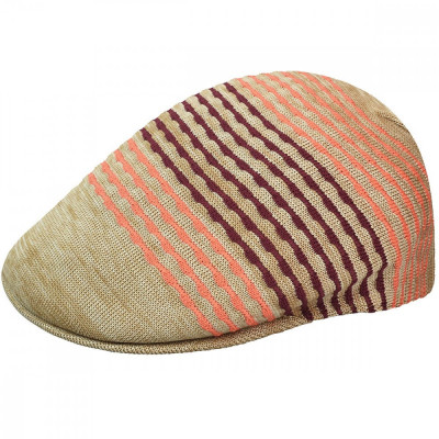 Basca Kangol Blip Stripe 504 Tan (Masuri: M,L) - Cod 27290784545 foto