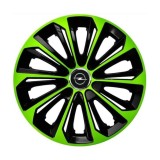 Set 4 capace roti Extra strong green R15 Compatibil Cu Opel, Autohelix MSA