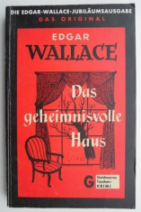 Das geheimnisvolle Haus ? Edgar Wallace foto