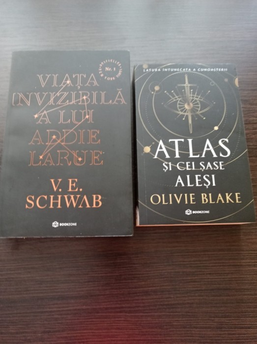 Atlas si cei sase alesi + Viata invizibila a lui Addie LaRue