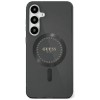 Husa pentru Samsung Galaxy S25 - Guess IML Rhinestones MagSafe (GUHMS25SPFTDTEK) - Black