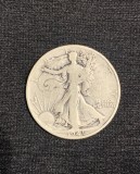 Moneda Argint SUA Half Dollar 1941-D, 12.5g, Argint 900, Numismatica America