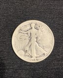 Moneda argint half dollar 1941D