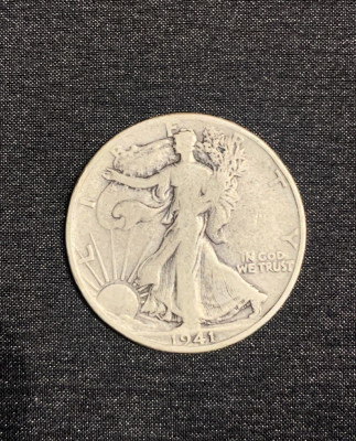 Moneda argint half dollar 1941D foto