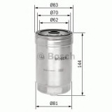 Filtru combustibil FIAT DUCATO caroserie (244) (2002 - 2016) BOSCH 1 457 434 314
