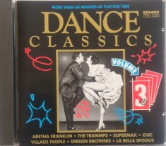 Various &lrm;&ndash; Dance Classics Volume 3 _ NM / Nm cd muzica disco _ Arcade, germania, 1992