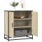 Gossi dulap, stejar sonoma, 68x35x76 cm, lemn prelucrat si metal