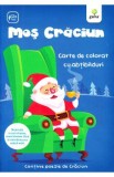 Mos Craciun - Carte de colorat cu abtibilduri