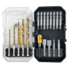 Set burghie PROCRAFT DBS-18 , 18 piese, Burghie pentru metal , Chei tubulare, Biti Innovative ReliableTools