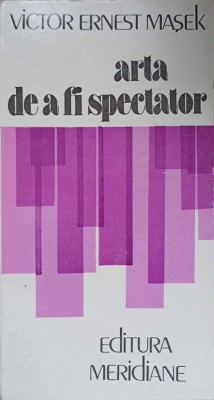 ARTA DE A FI SPECTATOR-VICTOR ERNEST MASEK-223808 foto