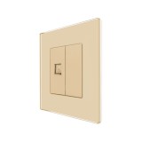Priza Internet cu Rama din Sticla LUXION SmartElectro IntelligentHouse