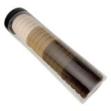 Cumpara ieftin Set 20 elastice pentru par, culori maro inchis , maro , bej , crem , auriu , material premium din elastan, rezistent, elastic si delicat cu parul Aces