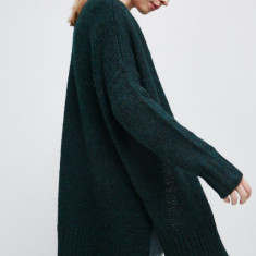 Medicine cardigan femei, culoarea verde