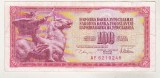 Bnk bn Iugoslavia 100 dinari 1978 circulata