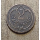 AUT AustroUngaria 2 heller 1908
