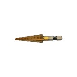 Cumpara ieftin Burghiu metal hss titanat in trepte 4-12 mm DSH 155963