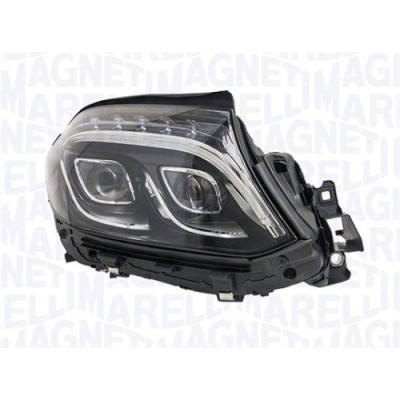 Far Mercedes Clasa Gls (X166), 11.2015-, partea Stanga, cu sistem iluminat in curba; cu lumina timp de zi tip LED; LED; electric; fara unitate contro foto