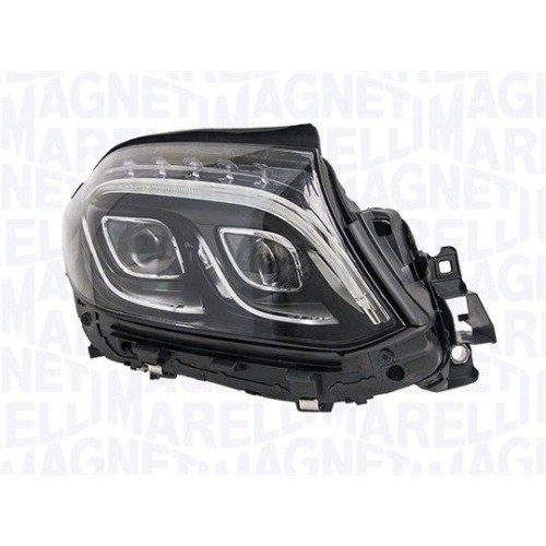 Far Mercedes Clasa Gls (X166), 11.2015-, partea Stanga, cu sistem iluminat in curba; cu lumina timp de zi tip LED; LED; electric; fara unitate contro