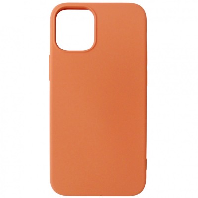 Husa silicon TPU portocaliu mat (soft) pentru Apple iPhone 12 Mini foto