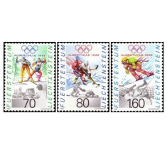 Liechtenstein 1991 - J.O.Albertville, serie neuzata