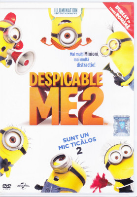 DVD animatie: Despicable me 2 - Sunt un mic ticalos 2 ( dublat in lb. romana ) foto