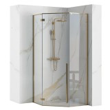 Cabina de dus DIAMOND GOLD 90x90 cm