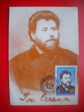HOPCT MAXIMA ROMANIA NR 1228 ION CREANGA-SCRIITOR-1989 /PERSONALITATI