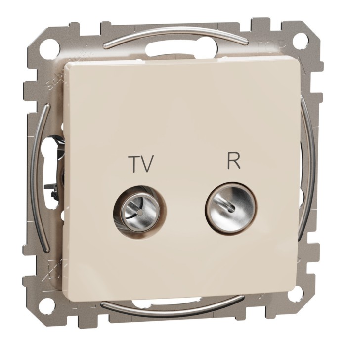 Priza TV R capat 4 dB Schneider Sedna bej SDD112471R