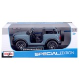 Masina din metal, Maisto, Ford Bronco Badlands 2021, 1:18, Albastru