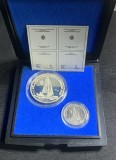 Moneda 100 Lei Jocurile Olimpice Atlanta BNR - Numismatica Rom&acirc;nească