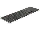 Tastatura wireless pentru Smart TV si PC Windows cu Touchpad 6 mm, Delock 12454