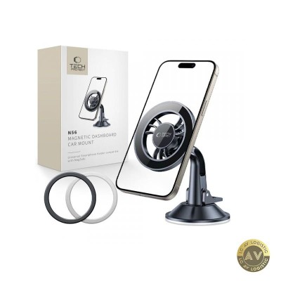 Suport Auto Magnetic Tech-Protect N56 Dash Universal Negru foto