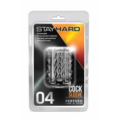 Stay Hard Cock Sleeve 04 Clear - Manșon de Penis pentru Stimulare Maximă, 5 cm