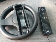 JOISTICK CONTROLLER WII RVL-036+VOLAN .CITITI VA ROG DESCRIEREA CU ATENTIE! foto