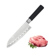 Cumpara ieftin Cutit japonez Santoku Koken versatil in utilizare, lama din otel inoxidabil 17.2 cm, maner din PP, Profesional