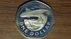 Barbados- moneda de colectie - 1 dollar 1973 PROOF - heptagonala - senzationala !, America de Nord