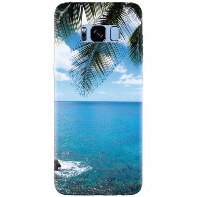 Husa silicon pentru Samsung S8 Plus, Coastline foto
