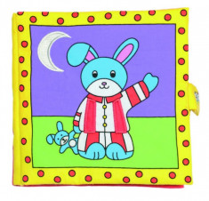 Galt Large Soft Book - Carticica moale Bunny&amp;#039;s Bedtime foto