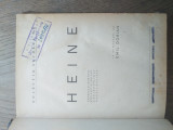 Cumpara ieftin HEINE IN ROMANESTE DE EMIL DORIAN, 1936// LEGATURA DE EPOCA