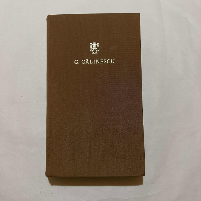 G. Calinescu - Opere - Vol. 2