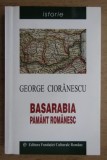 Basarabia, pamant romanesc George Cioranescu
