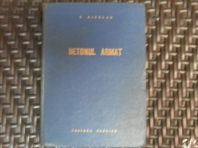 Betonul Armat - V. Nicolau ,550412 foto