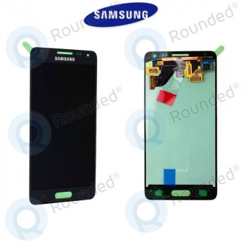 Samsung Galaxy Alpha (G850F) Afișaj complet negru GH97-16386A foto