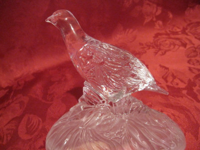 STATUETA / BIBELOU CRISTAL - PASARE | Okazii.ro