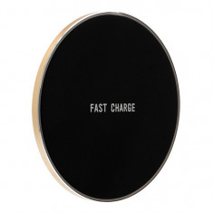 Incarcator wireless Fast Charger QI Universal FC05 Gold foto
