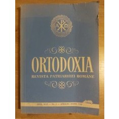 Ortodoxia: Revista Patriarhiei Romane